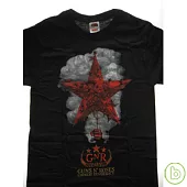 Guns & Roses / Star With Smoke Black - T-Shirt (M)