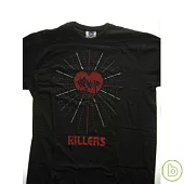 The Killers / Day & Age Heart Sunray Black - T-Shirt (M)