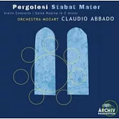 Pergolesi:Stabat Mater, Violin Concerto, Salve Regina / Giuliano Carmignola (violin), Orchestra Mozart, Claudio Abbado