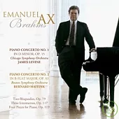 Brahms :piano concertos no.1&2/ two rhapsodies etx / Emanuel Ax, piano