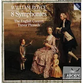 William Boyce: 8 Symphonies - The English Concert / Trevor Pinnock
