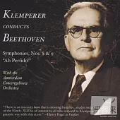 Beethoven : Symphony Nos 8 & 9 in D Minor, Op. 125 / Klemperer
