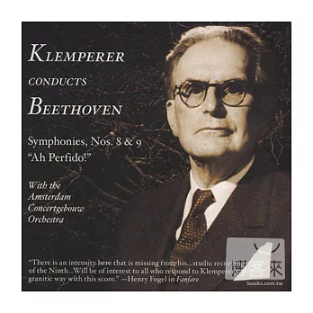 Beethoven : Symphony Nos 8 & 9 in D Minor, Op. 125 / Klemperer