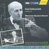 Wolfgang Amadeus Mozart : Symphonies No. 35 KV 385, No. 38 KV 504, No. 40 KV 550 & Arien / Carl Schuricht (Conductor)