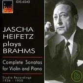JASCHA HEIFETZ PLAYS BRAHMS