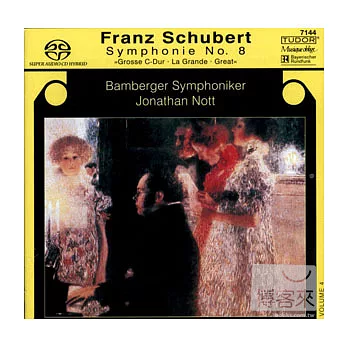 Jonathan Nott with Bamberg symphoniker/Schubert symphony No.8 Great / Jonathan Nott (SACD)