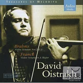 Brahms & Franck: Violin Sonatas / David Oistrakh(Violin), Sviatoslav Richter(Piano)