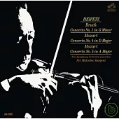 Heifetz, Jascha / Bruch：Violin Concerto No. 1 in G Minor, Op. 26; Mozart: Violin Concertos No. 4 in D Major, K.218 & No. 5 in A