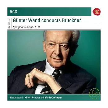 Gunter Wand / Bruckner: Symphonies Nos. 1-9 (9CD)