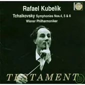 Peter Iljitsch Tschaikowsky : Symphonien Nr.4-6 / Rafael Kubelik / Wiener Philharmoniker
