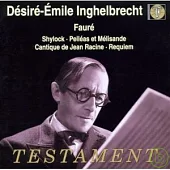 Desire-Emile Inghelbrecht dirigiert Faure / J. Baudry-Godard , Francoise Ogeas , Henri Legay , Bernard Demigny