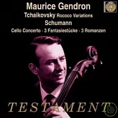 Robert Schumann : Cellokonzert op.129 / Jean Françaix , Maurice Gendron / Ernest Ansermet / Orchestre de la Suisse Romande