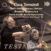 Anton Bruckner : Symphonie Nr.8 / Thomas Brandis / Klaus Tennstedt / Berliner Philharmoniker