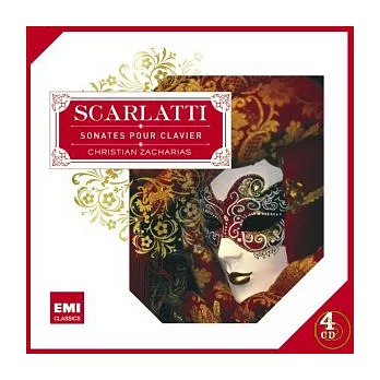 Scarlatti Sonates Clavier / Christian Zacharias (4CD)