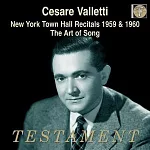 Cesare Valletti - New York Town Hall Recitals 1959 & 1960 / Leo Taubman (2CD)