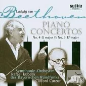 Beethoven: Piano Concertos No. 4 & No. 5 / Clifford Curzon / Rafael Kubelik