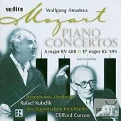 Mozart: Piano Concertos No. 23 & No. 27 / Rafael Kubelik / Symphonie-Orchester des Bayerischen Rundfunks / Clifford Curzon