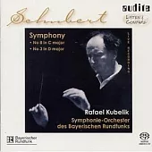 Schubert: Symphony No. 8, D 944 & No. 3, D 200 [Hybrid SACD] / Rafael Kubelik / Symphonie-Orchester des Bayerischen Rundfunks