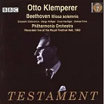 Ludwig van Beethoven : Missa Solemnis op.123 / Elisabeth Soderstrom , Martha Hoffgen , Ernst Haefliger , Gottlob Frick