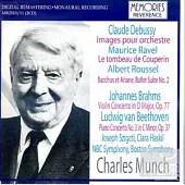 Munch conduct Boston symphony and NBC symphony/with Szigeti,Haskil / Munch,Szigeti,Haskil (2CD)