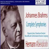 Abendroth/Brahms complete symphony / Abendroth (2CD)