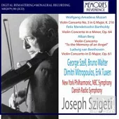 Szigeti/Great concerto Live / Szigeti、Szell、Walter、Mitropoulos、Tuxen (2CD)