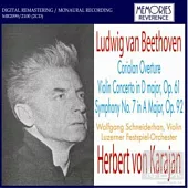 Karajan and schneiderhan/Beethoven violin concerto / Karajan,schneiderhan (2CD)