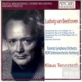 Tennstedt conducts Beethoven No.1,2,3 / Tennstedt (2CD)