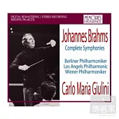 Giulini Brahms Complete Symphony / Giulini (4CD)