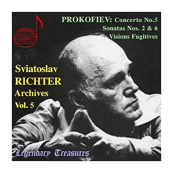 Sviatoslav Richter Archives Vol. 5 Prokofiev: Concerto No.5, Sonatas / Sviatoslav Richter