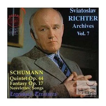 Sviatoslav Richter Archives Vol. 7: Schumann: Quintet, Fantasy, Novelettes, Songs  / Sviatoslav Richter