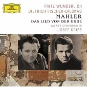 Gustav Mahler : Das Lied Von Der Erde / Wunderlich ,Fischer-Dieskau