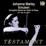 Franz Schubert : Werke fur Violine & Klavier / Jean Antonietti , Johanna Martzy (2CD)