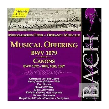 Musical Offering, Canons / Johann Sebastian Bach