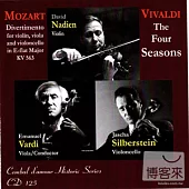 David Nadien, Violin、Emanuel Vardi, Viola/Conductor、Jascha Silberstein, Violoncello / W.A.Mozart : Divertimento、Antonio Viva