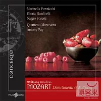 莫札特：木管嬉遊曲與小夜曲集 / 馬特薩納木管四重奏（演奏）(2CD)