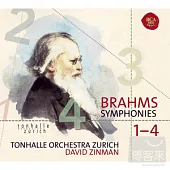 David Zinman - Tonhalle Orchestra Zurich / Johannes Brahms: SymphonIies 1- 4 (3CD)