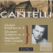 Cantelli conducts Schumann, Schubert, Mendelssohn