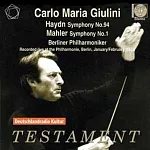Gustav Mahler : Symphonie Nr.1 / Carlo Maria Giulini / Berliner Philharmoniker (2CD)