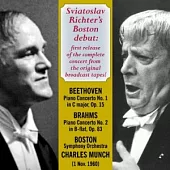 Sviatoslav Richter’s Boston Debut(1 Nov. 1960) - Munch Conducts Boston Symphony Orchestra(2CDs)