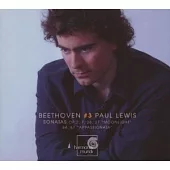 Beethoven：Piano Sonatas, Vol. 3 / Paul Lewis (3CD)