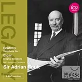 Brahms: Symphony No. 1 & Elgar / Boult, BBC Symphony Orchestra