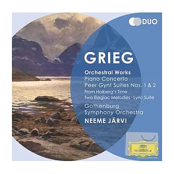 Grieg : Orchestral Works / Gothenburg Symphony Orchestra, Jarvi (2CD)