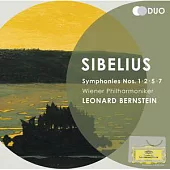 Sibelius : Symphonies Nos.1,2,5,7 / Wiener Philharmoniker ,Leonard Bernstein (2CD)