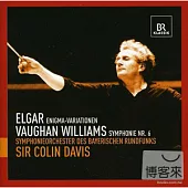 Elgar: Enigma Variations; Vaugham Willams: Symphony No. 6/ Sir Colin Davis, Bavarian Radio Symphony Orchestra