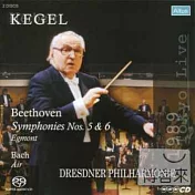 Beethoven symphony No.5,6 / Kegel (2 SACD)(拒絕統一之歌 / 凱格爾 (2 SACD))