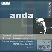 Beethoven, Schumann, Bartok, Brahms / Anda