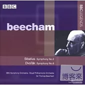 Sibelius: Symphony No.2; Dvorak: Symphony No.8 / Beecham