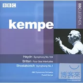 Haydn, Shostakovich: Symphonies; Britten / Kempe
