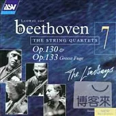 BEETHOVEN The String Quartets - 7: Op.130 & Grosse Fugue Op.133 / The Lindsays string quartet
